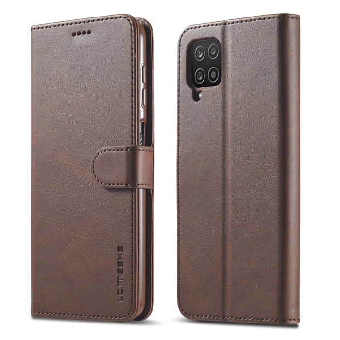 LC.IMEEKE Estuche de cuero con tapa horizontal con textura de becerro con soporte y ranuras para tarjetas y billetera, For Xiaomi Redmi Note 10 5G / Poco M3 Pro, For Samsung Galaxy A03s 164mm, For Samsung Galaxy A22 4G
