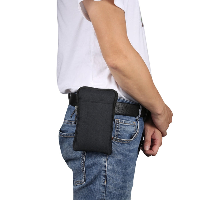 Bolso diagonal de la cintura del teléfono móvil casual impermeable de la moda universal