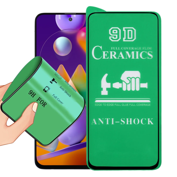 Película de cerámica de pegamento completo de pantalla completa 9D, For Xiaomi Mi 10T Lite 5G (1 PC), For Xiaomi Mi 10T Pro 5G (1 PC), For LG K22 (1 PC), For LG K40 (1 PC), For Samsung Galaxy M62 (1 PC), For Samsung Galaxy A22 4G (1 PC)                ...