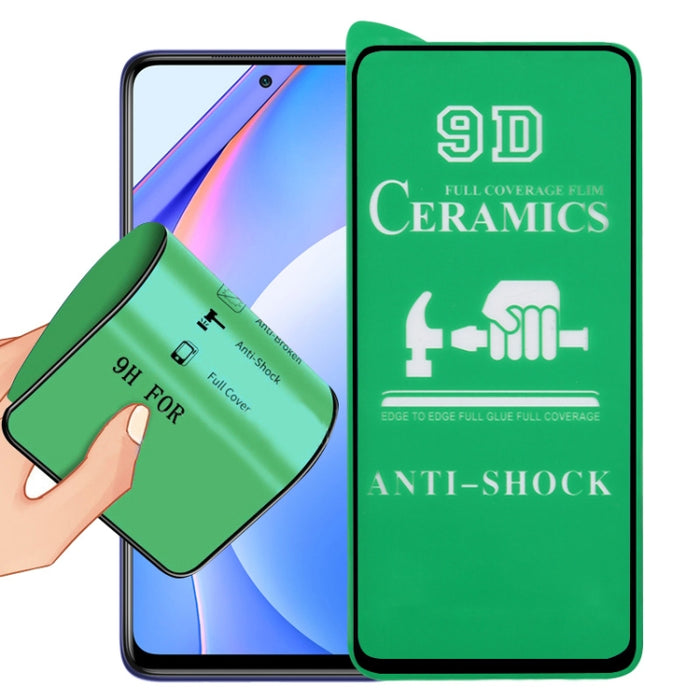 Película de cerámica de pegamento completo de pantalla completa 9D, For Xiaomi Mi 10T Lite 5G (1 PC), For Xiaomi Mi 10T Pro 5G (1 PC), For LG K22 (1 PC), For LG K40 (1 PC), For Samsung Galaxy M62 (1 PC), For Samsung Galaxy A22 4G (1 PC)                ...