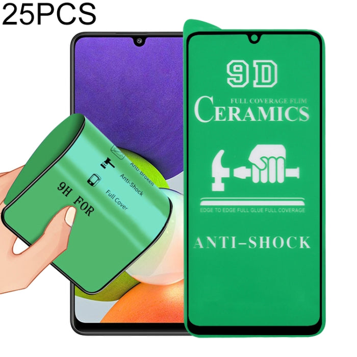 Película de cerámica con pegamento completo de pantalla completa 25 PCS 9D, For Xiaomi Mi 10T Lite 5G (25 PCS), For Xiaomi Mi 10T Pro 5G (25 PCS), For LG K22 (25 PCS), For LG K40 (25 PCS), For Samsung Galaxy M62 (25 PCS)                                ...