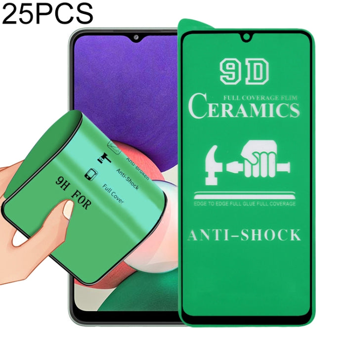 Película de cerámica con pegamento completo de pantalla completa 25 PCS 9D, For Xiaomi Mi 10T Lite 5G (25 PCS), For Xiaomi Mi 10T Pro 5G (25 PCS), For LG K22 (25 PCS), For LG K40 (25 PCS), For Samsung Galaxy M62 (25 PCS)                                ...