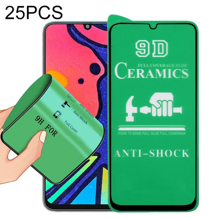 Película de cerámica con pegamento completo de pantalla completa 25 PCS 9D, For Xiaomi Mi 10T Lite 5G (25 PCS), For Xiaomi Mi 10T Pro 5G (25 PCS), For LG K22 (25 PCS), For LG K40 (25 PCS), For Samsung Galaxy M62 (25 PCS)                                ...