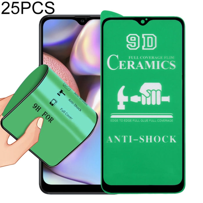 Película de cerámica con pegamento completo de pantalla completa 25 PCS 9D, For Xiaomi Mi 10T Lite 5G (25 PCS), For Xiaomi Mi 10T Pro 5G (25 PCS), For LG K22 (25 PCS), For LG K40 (25 PCS), For Samsung Galaxy M62 (25 PCS)                                ...