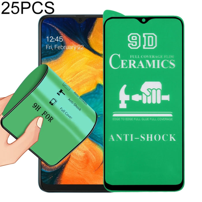 Película de cerámica con pegamento completo de pantalla completa 25 PCS 9D, For Xiaomi Mi 10T Lite 5G (25 PCS), For Xiaomi Mi 10T Pro 5G (25 PCS), For LG K22 (25 PCS), For LG K40 (25 PCS), For Samsung Galaxy M62 (25 PCS)                                ...