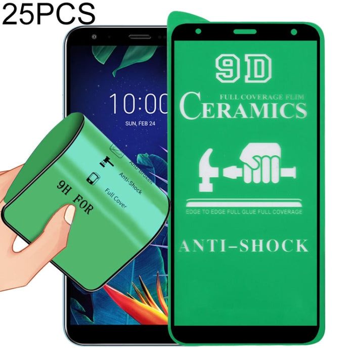Película de cerámica con pegamento completo de pantalla completa 25 PCS 9D, For Xiaomi Mi 10T Lite 5G (25 PCS), For Xiaomi Mi 10T Pro 5G (25 PCS), For LG K22 (25 PCS), For LG K40 (25 PCS), For Samsung Galaxy M62 (25 PCS)                                ...