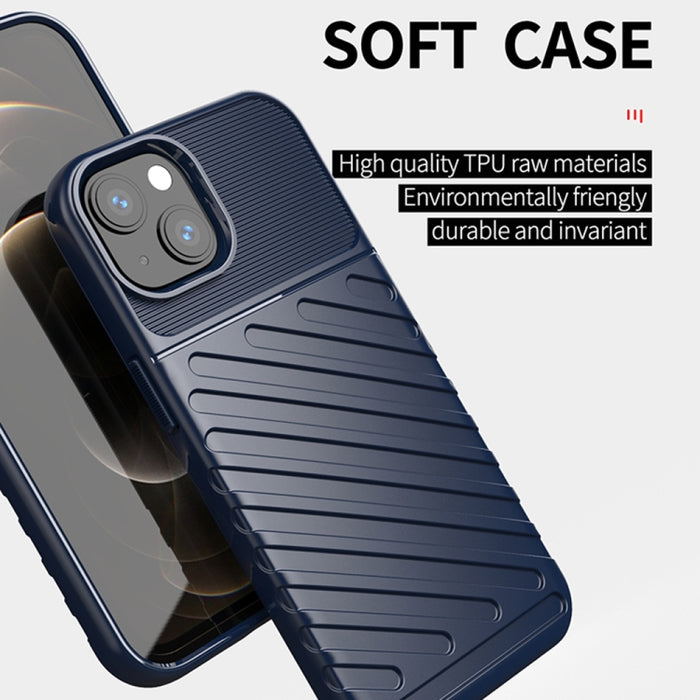 Estuche blando de TPU a prueba de golpes Thunderbolt, For iPhone 13 mini, For iPhone 13 Pro, For iPhone 13 Pro Max