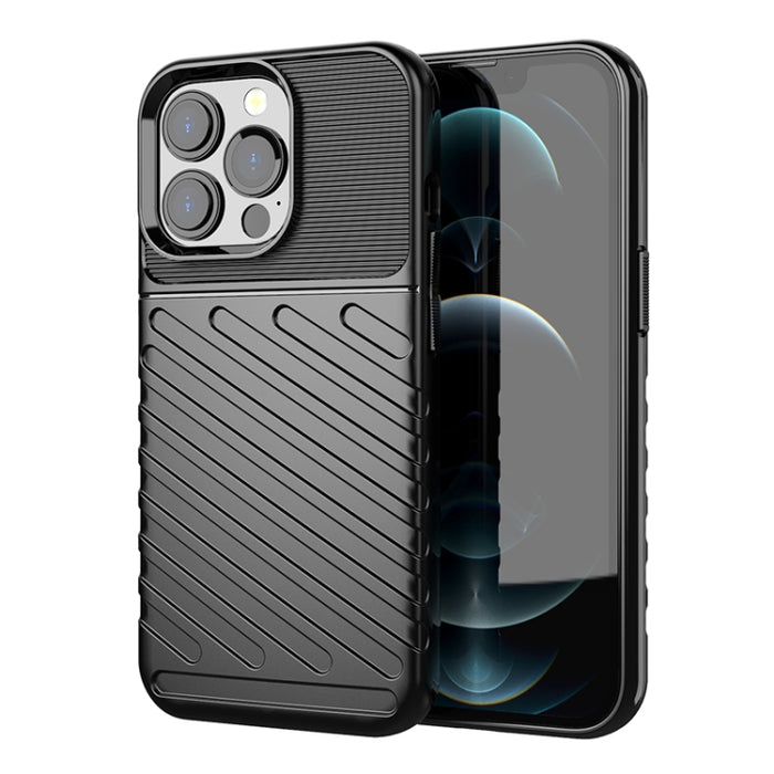 Estuche blando de TPU a prueba de golpes Thunderbolt, For iPhone 13 mini, For iPhone 13 Pro, For iPhone 13 Pro Max
