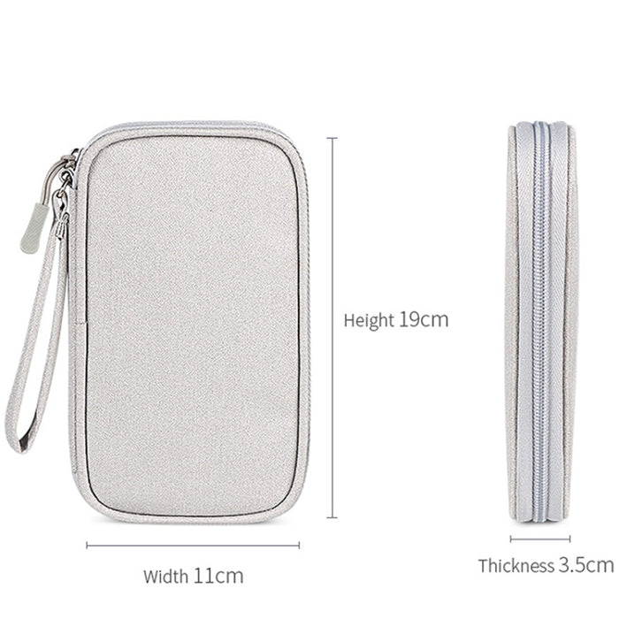 Bolsa de almacenamiento de accesorios digitales multifuncionales SM03 con cordón