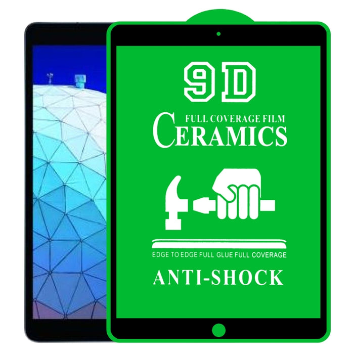 Película de cerámica de pegamento completo de pantalla completa 9D, For iPad 10.2 2021 / 2020 / 2019 (1 PC), For iPad Pro 10.5 / Air 3 (1 PC), For iPad mini 3 / 2 / 1 (1 PC), For iPad mini 2019 / 4 (1 PC), For iPad Pro 9.7 inch (1 PC)                  ...
