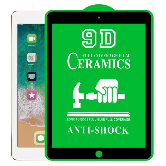 Película de cerámica de pegamento completo de pantalla completa 9D, For iPad 10.2 2021 / 2020 / 2019 (1 PC), For iPad Pro 10.5 / Air 3 (1 PC), For iPad mini 3 / 2 / 1 (1 PC), For iPad mini 2019 / 4 (1 PC), For iPad Pro 9.7 inch (1 PC)                  ...