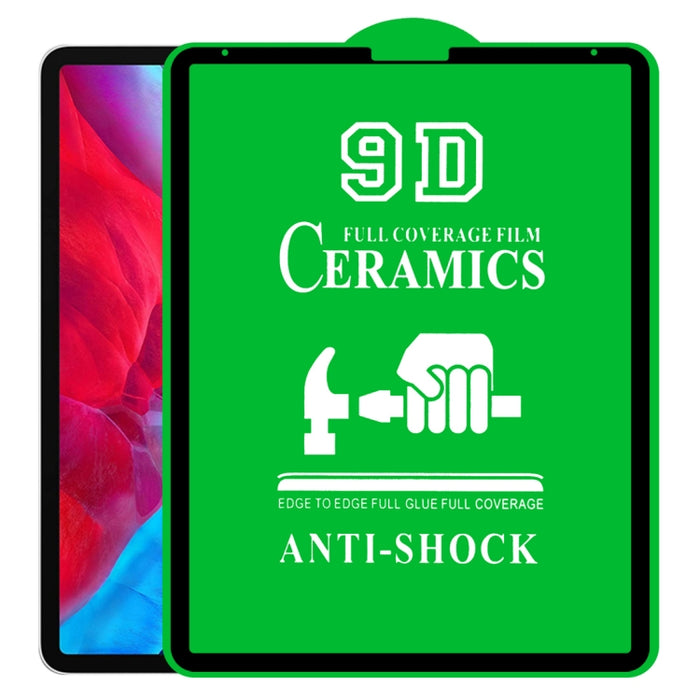 Película de cerámica de pegamento completo de pantalla completa 9D, For iPad 10.2 2021 / 2020 / 2019 (1 PC), For iPad Pro 10.5 / Air 3 (1 PC), For iPad mini 3 / 2 / 1 (1 PC), For iPad mini 2019 / 4 (1 PC), For iPad Pro 9.7 inch (1 PC)                  ...