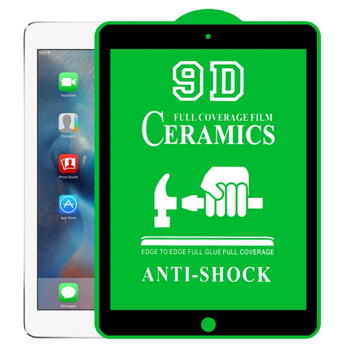 Película de cerámica de pegamento completo de pantalla completa 9D, For iPad 10.2 2021 / 2020 / 2019 (1 PC), For iPad Pro 10.5 / Air 3 (1 PC), For iPad mini 3 / 2 / 1 (1 PC), For iPad mini 2019 / 4 (1 PC), For iPad Pro 9.7 inch (1 PC)                  ...