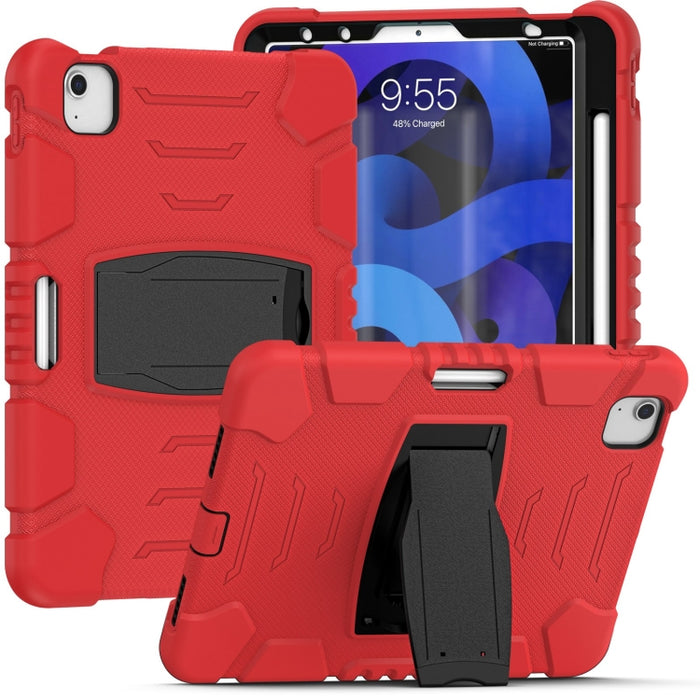 Marco de pantalla de protección de 3 capas + PC + Estuche combinado de silicona a prueba de golpes con soporte, For iPad Pro 11 2022 / 2021 / 2020 / 2018, For iPad Air 4 10.9 inch 2020