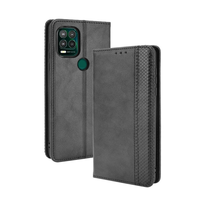 Hebilla magnética Retro Crazy Horse Texture Funda de cuero con tapa horizontal con soporte y ranuras para tarjetas y marco de fotos, For Motorola Moto G Stylus 5G 2021, For OPPO Reno6 5G, For OPPO Reno6 Pro 5G, For OPPO Reno6 Pro+ 5G                   ...