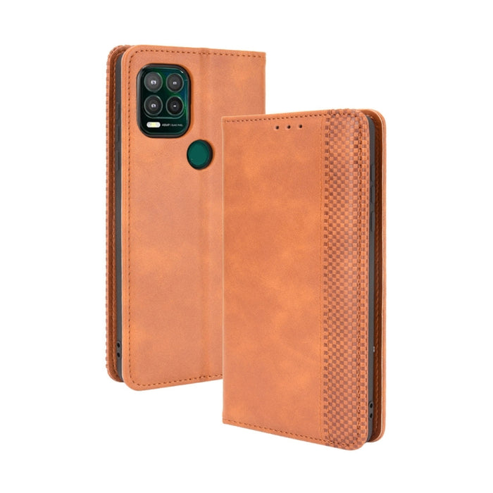 Hebilla magnética Retro Crazy Horse Texture Funda de cuero con tapa horizontal con soporte y ranuras para tarjetas y marco de fotos, For Motorola Moto G Stylus 5G 2021, For OPPO Reno6 5G, For OPPO Reno6 Pro 5G, For OPPO Reno6 Pro+ 5G                   ...
