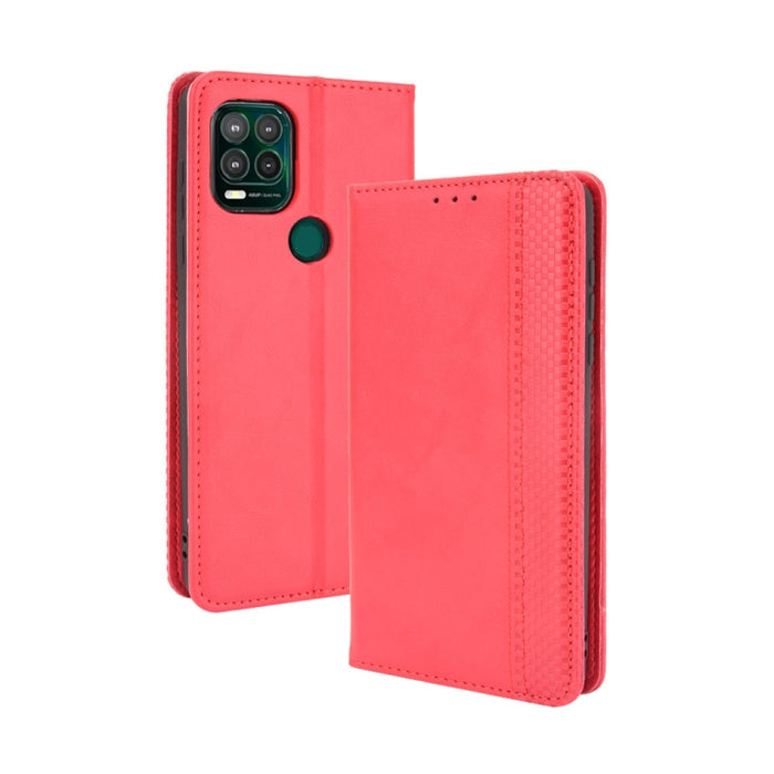 Hebilla magnética Retro Crazy Horse Texture Funda de cuero con tapa horizontal con soporte y ranuras para tarjetas y marco de fotos, For Motorola Moto G Stylus 5G 2021, For OPPO Reno6 5G, For OPPO Reno6 Pro 5G, For OPPO Reno6 Pro+ 5G                   ...