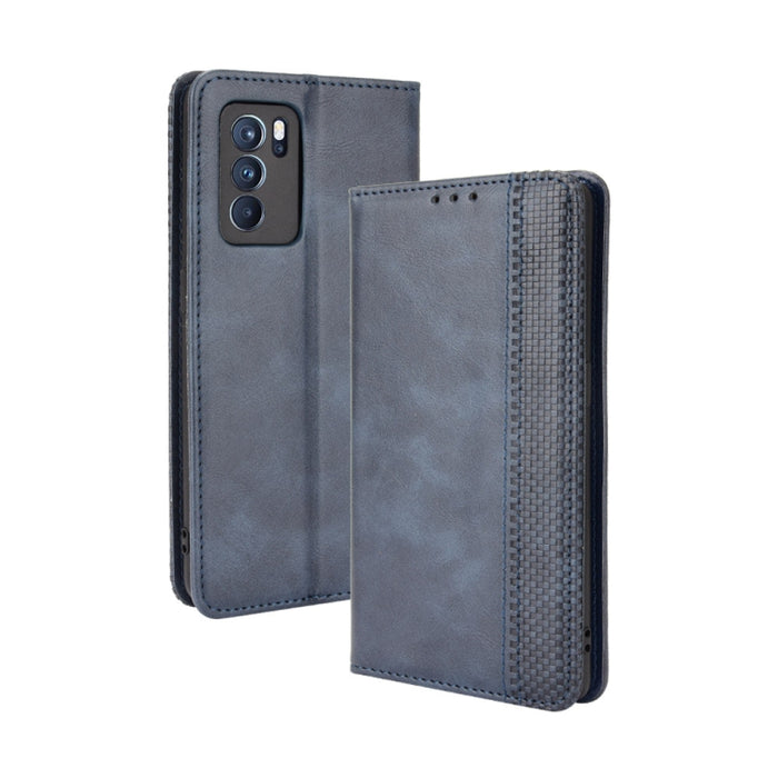 Hebilla magnética Retro Crazy Horse Texture Funda de cuero con tapa horizontal con soporte y ranuras para tarjetas y marco de fotos, For Motorola Moto G Stylus 5G 2021, For OPPO Reno6 5G, For OPPO Reno6 Pro 5G, For OPPO Reno6 Pro+ 5G                   ...