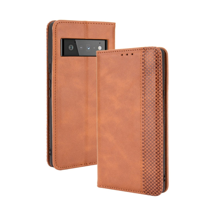 Hebilla magnética Retro Crazy Horse Texture Funda de cuero con tapa horizontal con soporte y ranuras para tarjetas y marco de fotos, For Motorola Moto G Stylus 5G 2021, For OPPO Reno6 5G, For OPPO Reno6 Pro 5G, For OPPO Reno6 Pro+ 5G                   ...