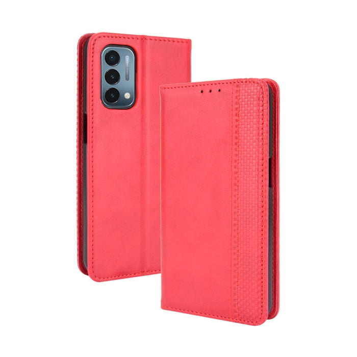 Hebilla magnética Retro Crazy Horse Texture Funda de cuero con tapa horizontal con soporte y ranuras para tarjetas y marco de fotos, For Motorola Moto G Stylus 5G 2021, For OPPO Reno6 5G, For OPPO Reno6 Pro 5G, For OPPO Reno6 Pro+ 5G                   ...