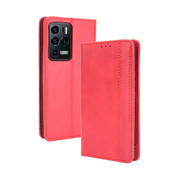 Hebilla magnética Retro Crazy Horse Texture Funda de cuero con tapa horizontal con soporte y ranuras para tarjetas y marco de fotos, For Motorola Moto G Stylus 5G 2021, For OPPO Reno6 5G, For OPPO Reno6 Pro 5G, For OPPO Reno6 Pro+ 5G                   ...