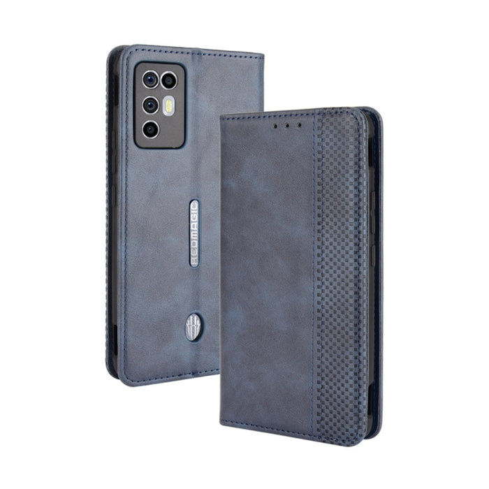 Hebilla magnética Retro Crazy Horse Texture Funda de cuero con tapa horizontal con soporte y ranuras para tarjetas y marco de fotos, For Motorola Moto G Stylus 5G 2021, For OPPO Reno6 5G, For OPPO Reno6 Pro 5G, For OPPO Reno6 Pro+ 5G                   ...