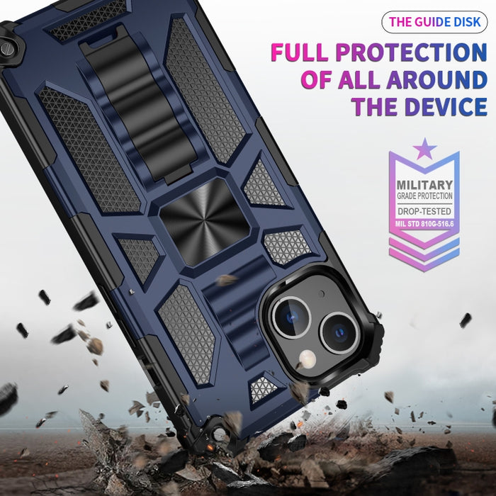 Estuche protector magnético Armor a prueba de golpes TPU + PC con soporte