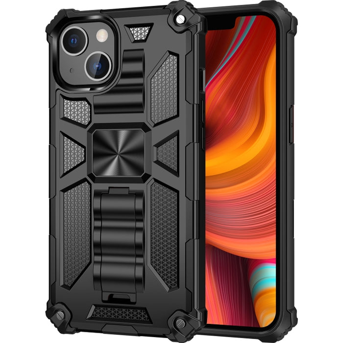 Estuche protector magnético Armor a prueba de golpes TPU + PC con soporte