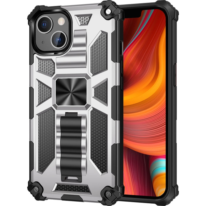 Estuche protector magnético Armor a prueba de golpes TPU + PC con soporte