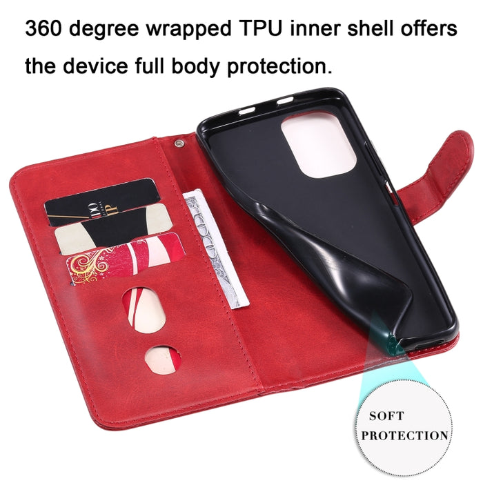 Estuche de cuero con tapa horizontal y cremallera con textura de becerro a la moda con soporte, ranuras para tarjetas y billetera, For Xiaomi Redmi K40, For Xiaomi Redmi K40 Pro, For Xiaomi Redmi Note 10 5G / Poco M3 Pro 5G, For Xiaomi Mi 11 Ultra