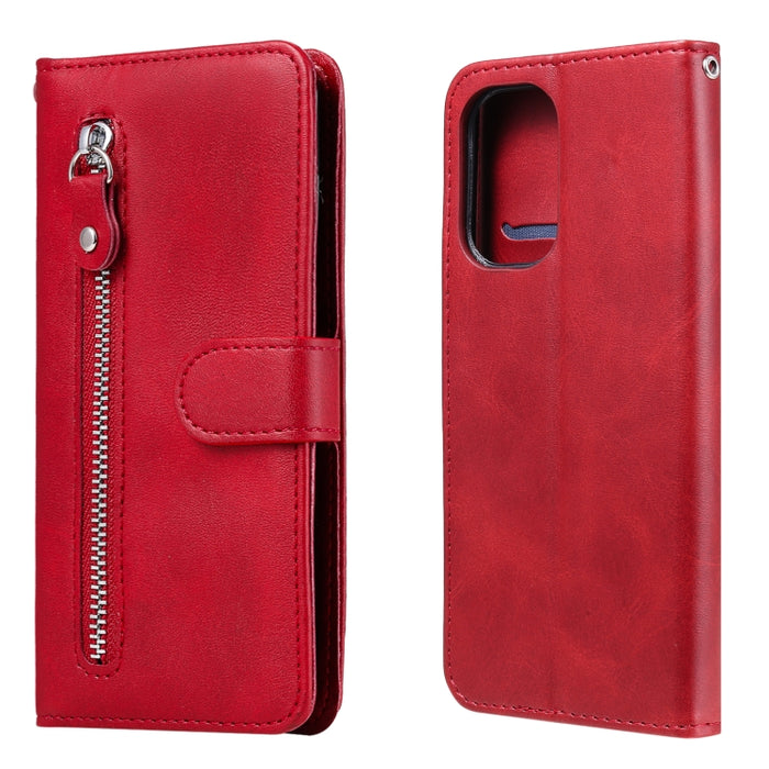 Estuche de cuero con tapa horizontal y cremallera con textura de becerro a la moda con soporte, ranuras para tarjetas y billetera, For Xiaomi Redmi K40, For Xiaomi Redmi K40 Pro, For Xiaomi Redmi Note 10 5G / Poco M3 Pro 5G, For Xiaomi Mi 11 Ultra