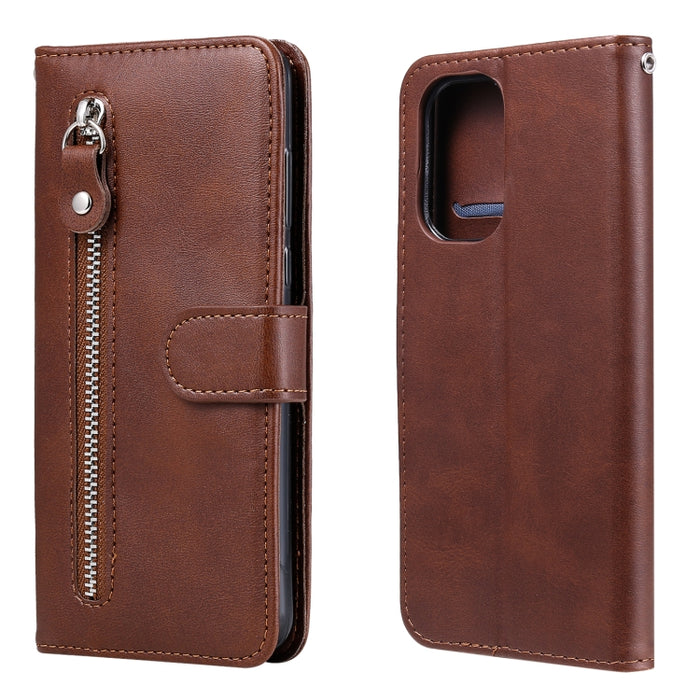 Estuche de cuero con tapa horizontal y cremallera con textura de becerro a la moda con soporte, ranuras para tarjetas y billetera, For Xiaomi Redmi K40, For Xiaomi Redmi K40 Pro, For Xiaomi Redmi Note 10 5G / Poco M3 Pro 5G, For Xiaomi Mi 11 Ultra