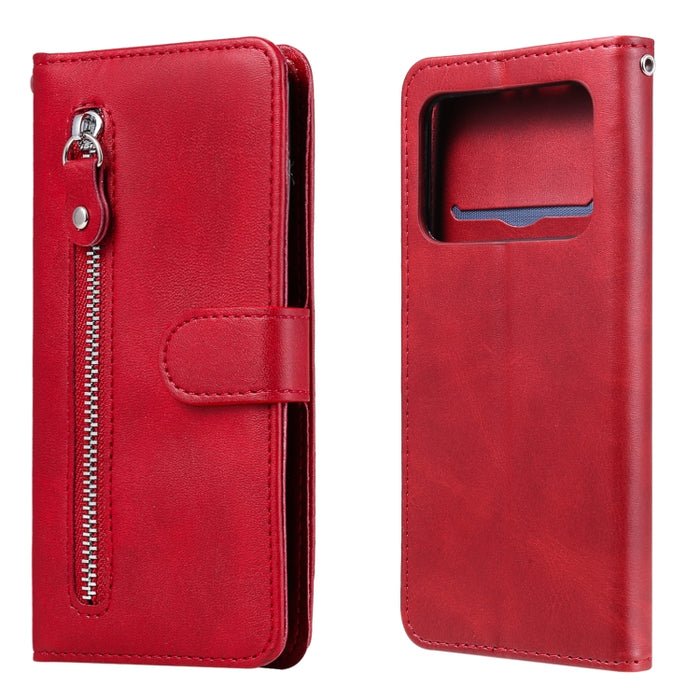 Estuche de cuero con tapa horizontal y cremallera con textura de becerro a la moda con soporte, ranuras para tarjetas y billetera, For Xiaomi Redmi K40, For Xiaomi Redmi K40 Pro, For Xiaomi Redmi Note 10 5G / Poco M3 Pro 5G, For Xiaomi Mi 11 Ultra