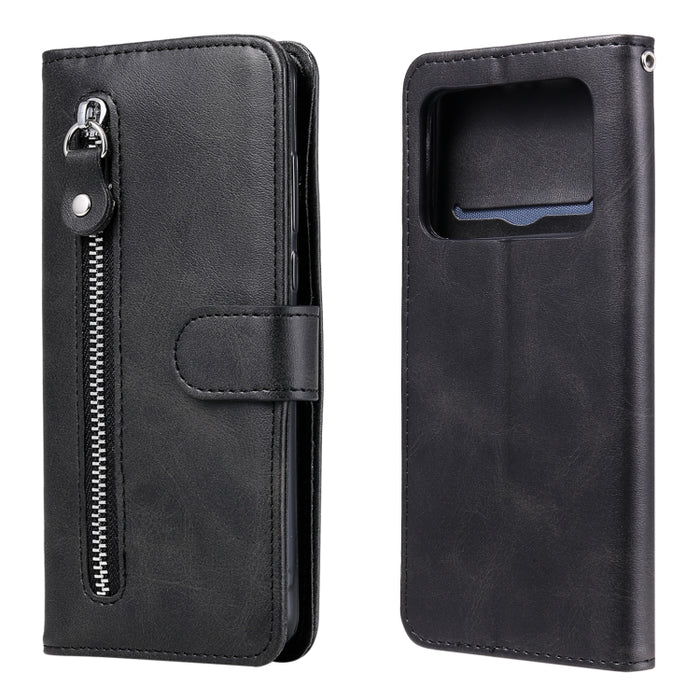 Estuche de cuero con tapa horizontal y cremallera con textura de becerro a la moda con soporte, ranuras para tarjetas y billetera, For Xiaomi Redmi K40, For Xiaomi Redmi K40 Pro, For Xiaomi Redmi Note 10 5G / Poco M3 Pro 5G, For Xiaomi Mi 11 Ultra
