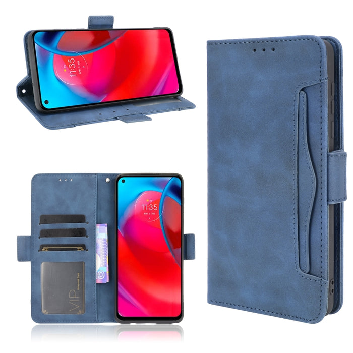 Estuche de cuero con tapa horizontal con patrón de piel de becerro con soporte y ranuras para tarjetas y marco de fotos, For Motorola Moto G Stylus 5G 2021, For OPPO Reno6 5G, For OPPO Reno6 Pro 5G, For OPPO Reno6 Pro+ 5G, For vivo V21e 4G / Y73 2021  ...