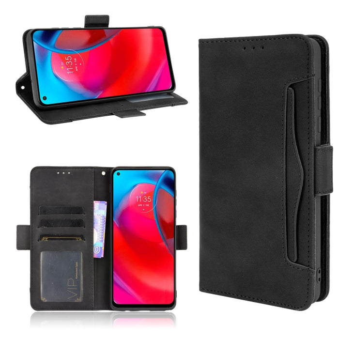 Estuche de cuero con tapa horizontal con patrón de piel de becerro con soporte y ranuras para tarjetas y marco de fotos, For Motorola Moto G Stylus 5G 2021, For OPPO Reno6 5G, For OPPO Reno6 Pro 5G, For OPPO Reno6 Pro+ 5G, For vivo V21e 4G / Y73 2021  ...