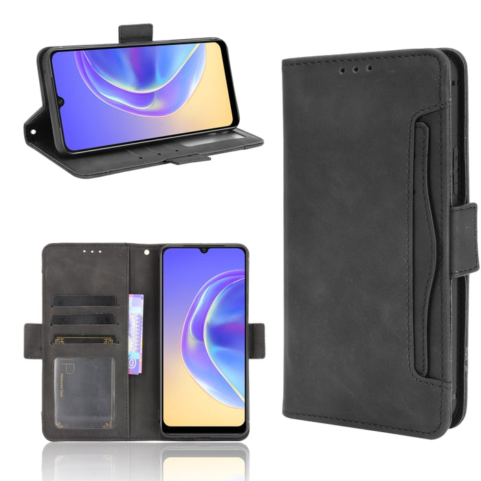Estuche de cuero con tapa horizontal con patrón de piel de becerro con soporte y ranuras para tarjetas y marco de fotos, For Motorola Moto G Stylus 5G 2021, For OPPO Reno6 5G, For OPPO Reno6 Pro 5G, For OPPO Reno6 Pro+ 5G, For vivo V21e 4G / Y73 2021  ...