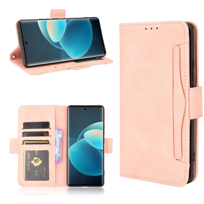 Estuche de cuero con tapa horizontal con patrón de piel de becerro con soporte y ranuras para tarjetas y marco de fotos, For Motorola Moto G Stylus 5G 2021, For OPPO Reno6 5G, For OPPO Reno6 Pro 5G, For OPPO Reno6 Pro+ 5G, For vivo V21e 4G / Y73 2021  ...