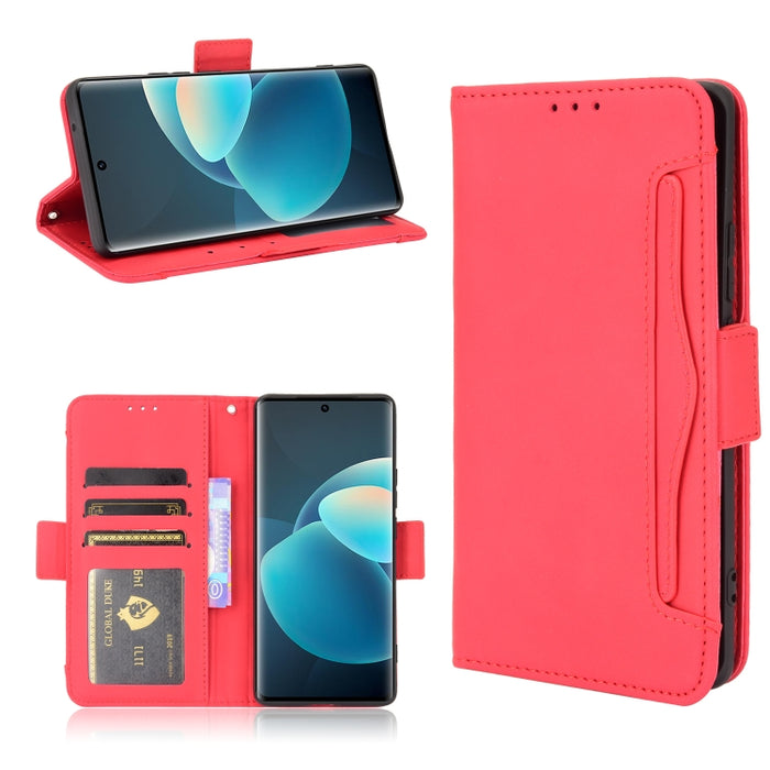 Estuche de cuero con tapa horizontal con patrón de piel de becerro con soporte y ranuras para tarjetas y marco de fotos, For Motorola Moto G Stylus 5G 2021, For OPPO Reno6 5G, For OPPO Reno6 Pro 5G, For OPPO Reno6 Pro+ 5G, For vivo V21e 4G / Y73 2021  ...