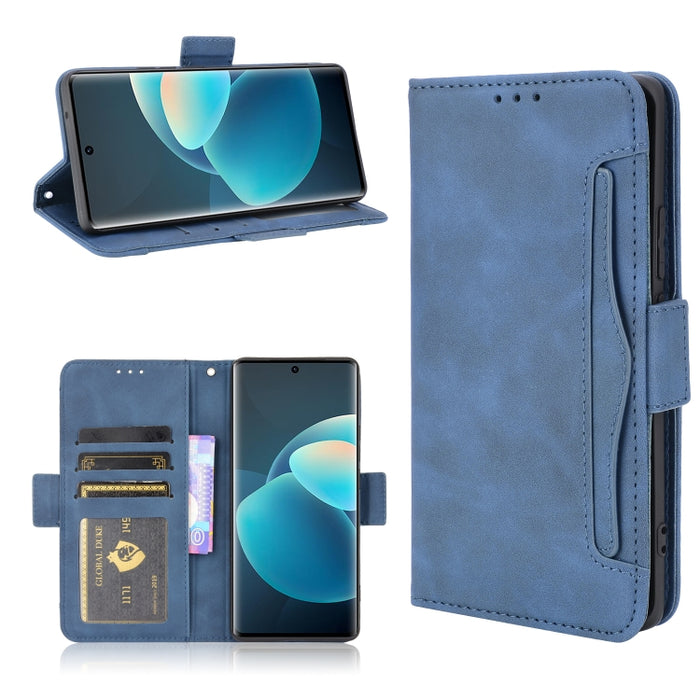 Estuche de cuero con tapa horizontal con patrón de piel de becerro con soporte y ranuras para tarjetas y marco de fotos, For Motorola Moto G Stylus 5G 2021, For OPPO Reno6 5G, For OPPO Reno6 Pro 5G, For OPPO Reno6 Pro+ 5G, For vivo V21e 4G / Y73 2021  ...