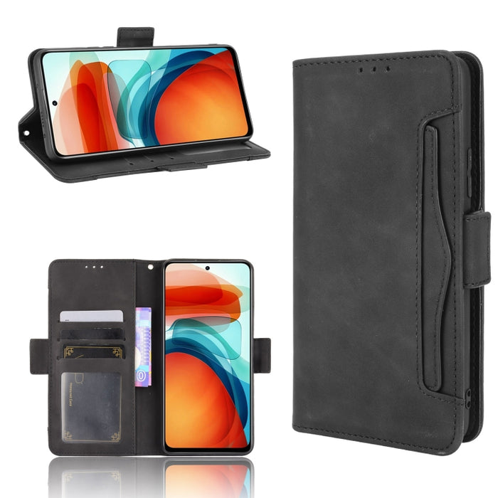 Estuche de cuero con tapa horizontal con patrón de piel de becerro con soporte y ranuras para tarjetas y marco de fotos, For Motorola Moto G Stylus 5G 2021, For OPPO Reno6 5G, For OPPO Reno6 Pro 5G, For OPPO Reno6 Pro+ 5G, For vivo V21e 4G / Y73 2021  ...