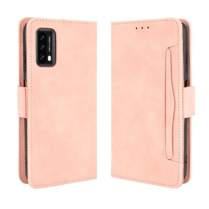 Estuche de cuero con tapa horizontal con patrón de piel de becerro con soporte y ranuras para tarjetas y marco de fotos, For Blackview A90, For Umidigi A11