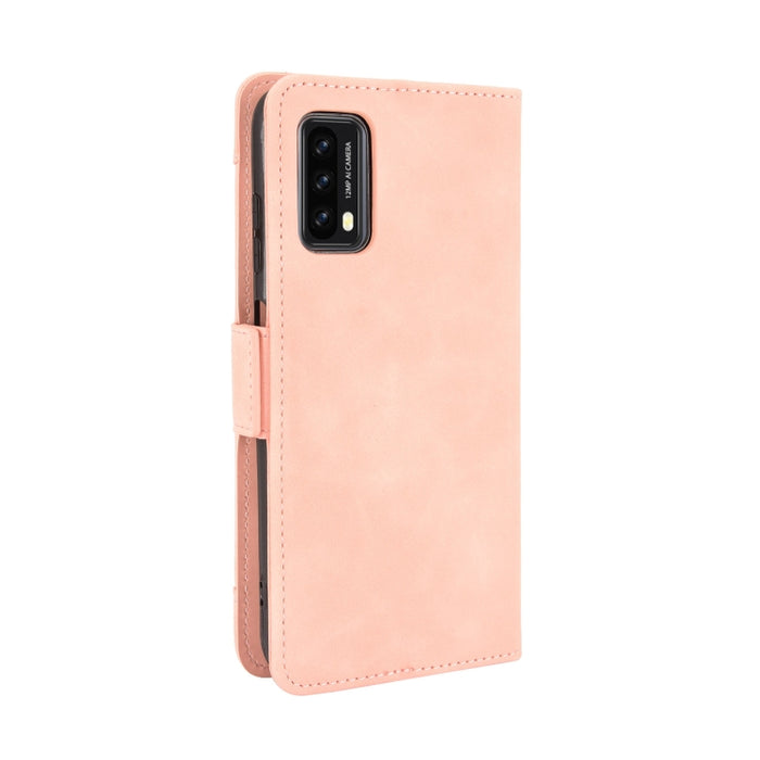 Estuche de cuero con tapa horizontal con patrón de piel de becerro con soporte y ranuras para tarjetas y marco de fotos, For Blackview A90, For Umidigi A11