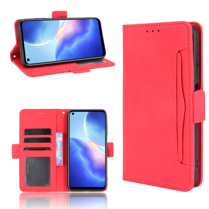 Estuche de cuero con tapa horizontal con patrón de piel de becerro con soporte y ranuras para tarjetas y marco de fotos, For Blackview A90, For Umidigi A11