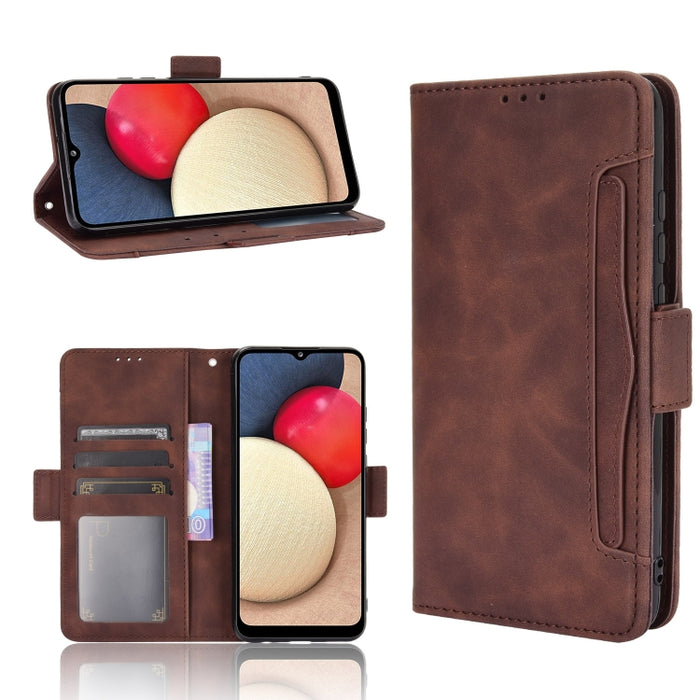 Estuche de cuero con tapa horizontal con patrón de piel de becerro con soporte y ranuras para tarjetas y marco de fotos, For Motorola Moto G Stylus 5G 2021, For OPPO Reno6 5G, For OPPO Reno6 Pro 5G, For OPPO Reno6 Pro+ 5G, For vivo V21e 4G / Y73 2021  ...