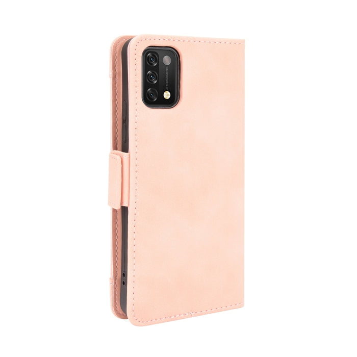 Estuche de cuero con tapa horizontal con patrón de piel de becerro con soporte y ranuras para tarjetas y marco de fotos, For Blackview A90, For Umidigi A11