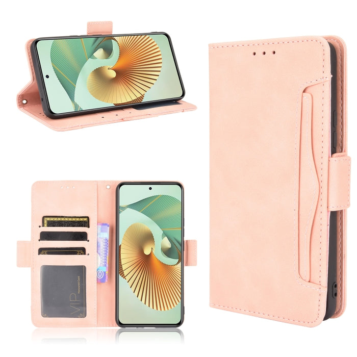 Estuche de cuero con tapa horizontal con patrón de piel de becerro con soporte y ranuras para tarjetas y marco de fotos, For Motorola Moto G Stylus 5G 2021, For OPPO Reno6 5G, For OPPO Reno6 Pro 5G, For OPPO Reno6 Pro+ 5G, For vivo V21e 4G / Y73 2021  ...