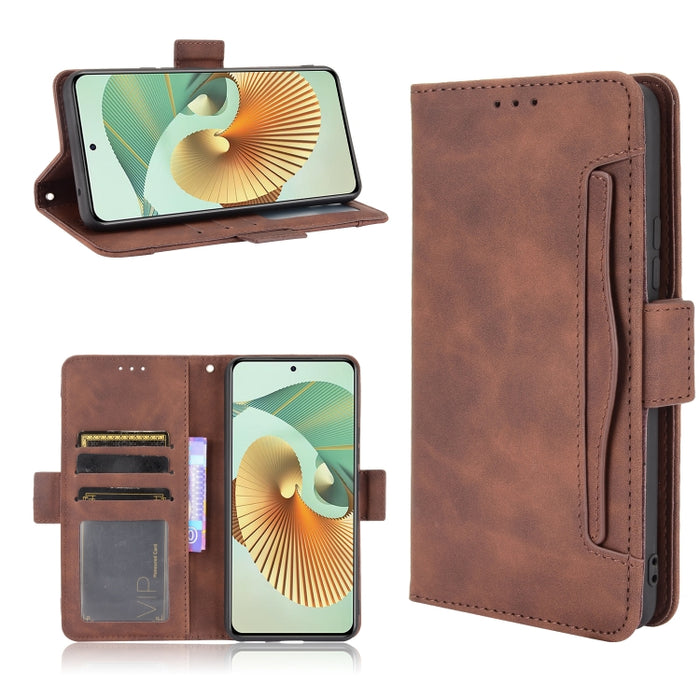 Estuche de cuero con tapa horizontal con patrón de piel de becerro con soporte y ranuras para tarjetas y marco de fotos, For Motorola Moto G Stylus 5G 2021, For OPPO Reno6 5G, For OPPO Reno6 Pro 5G, For OPPO Reno6 Pro+ 5G, For vivo V21e 4G / Y73 2021  ...