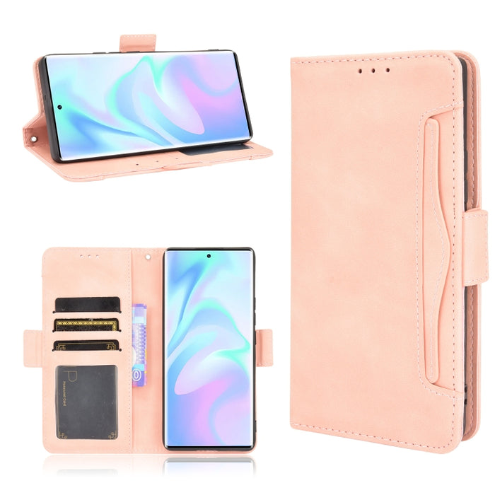 Estuche de cuero con tapa horizontal con patrón de piel de becerro con soporte y ranuras para tarjetas y marco de fotos, For Motorola Moto G Stylus 5G 2021, For OPPO Reno6 5G, For OPPO Reno6 Pro 5G, For OPPO Reno6 Pro+ 5G, For vivo V21e 4G / Y73 2021  ...