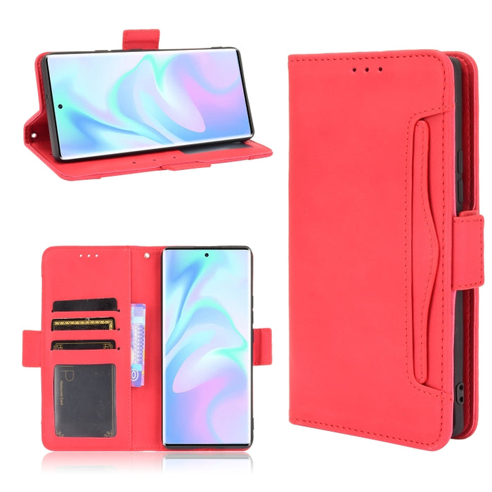 Estuche de cuero con tapa horizontal con patrón de piel de becerro con soporte y ranuras para tarjetas y marco de fotos, For Motorola Moto G Stylus 5G 2021, For OPPO Reno6 5G, For OPPO Reno6 Pro 5G, For OPPO Reno6 Pro+ 5G, For vivo V21e 4G / Y73 2021  ...